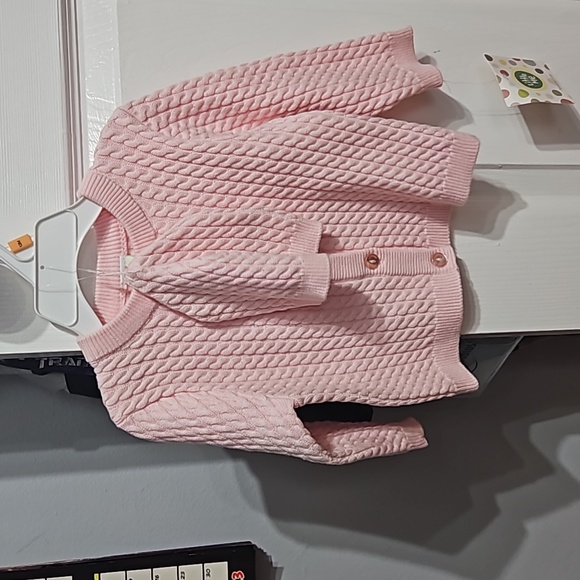 Little Me Other - NWT little me 12 month sweater and hat set